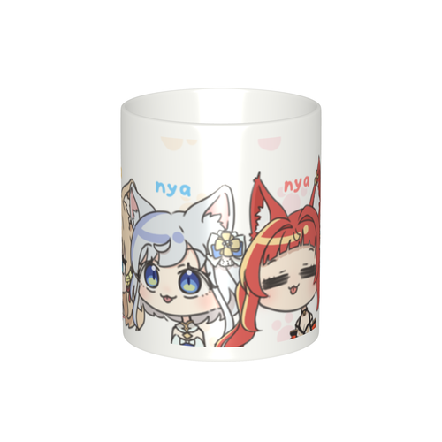猫系妖怪 ミニキャラ マグカップ
